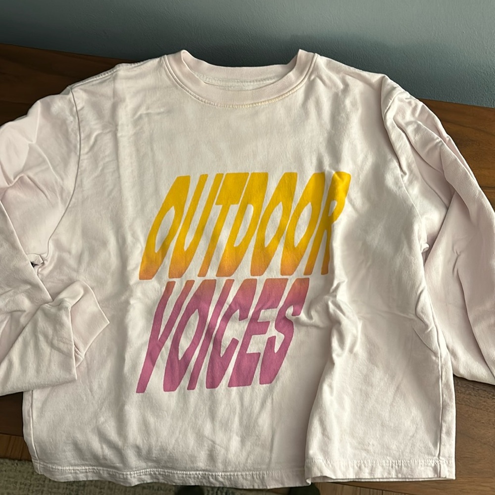 Outdoor voices sweatshirt